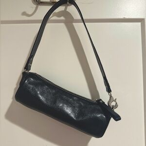 00s Kate Spade barrel mini in black leather